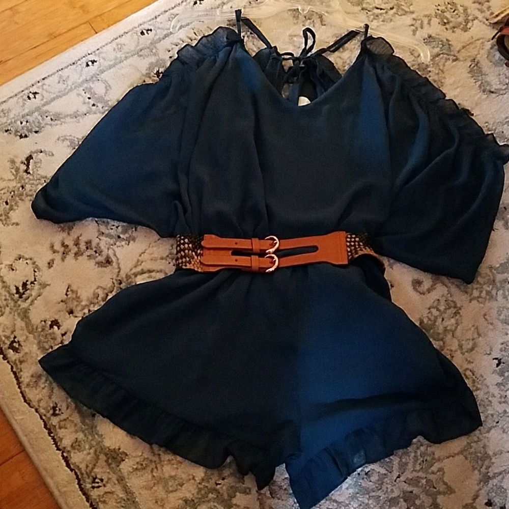 Beautiful blue romper